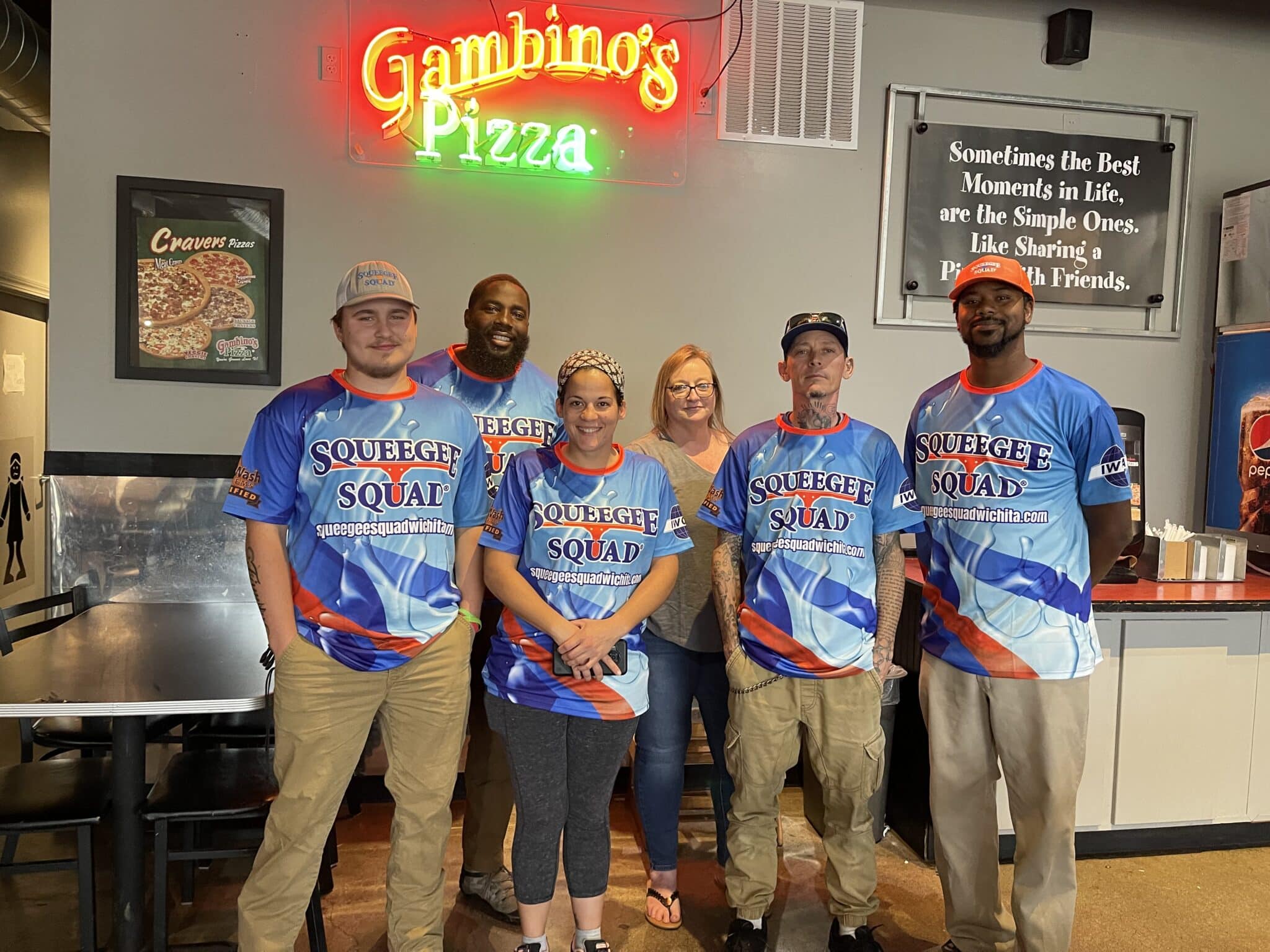 Squeegee Squad Wichita group photo